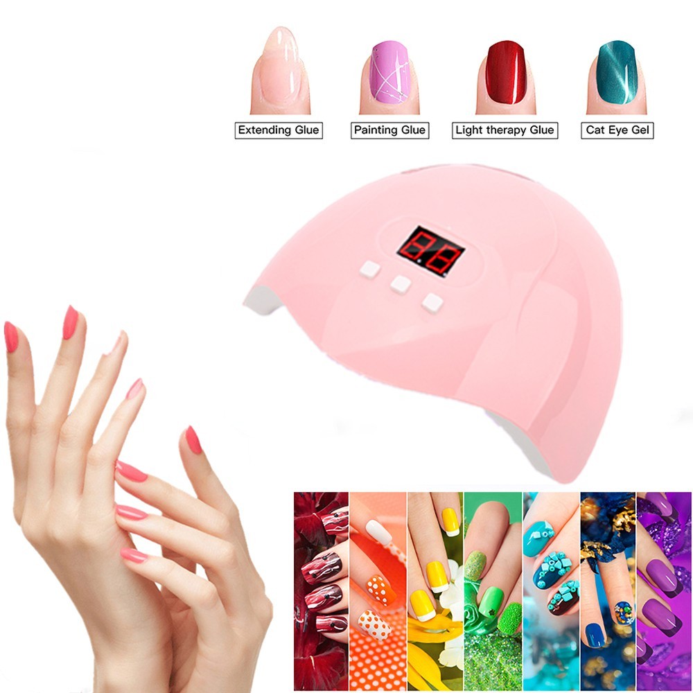 12 LED 36W UV Lamp Manicure Nail Polish Dryer Light Digital
