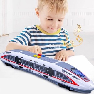 【寶樂】高鐵火車玩具兒童復興號動車模型和諧號模擬電動列車寶寶益智早教