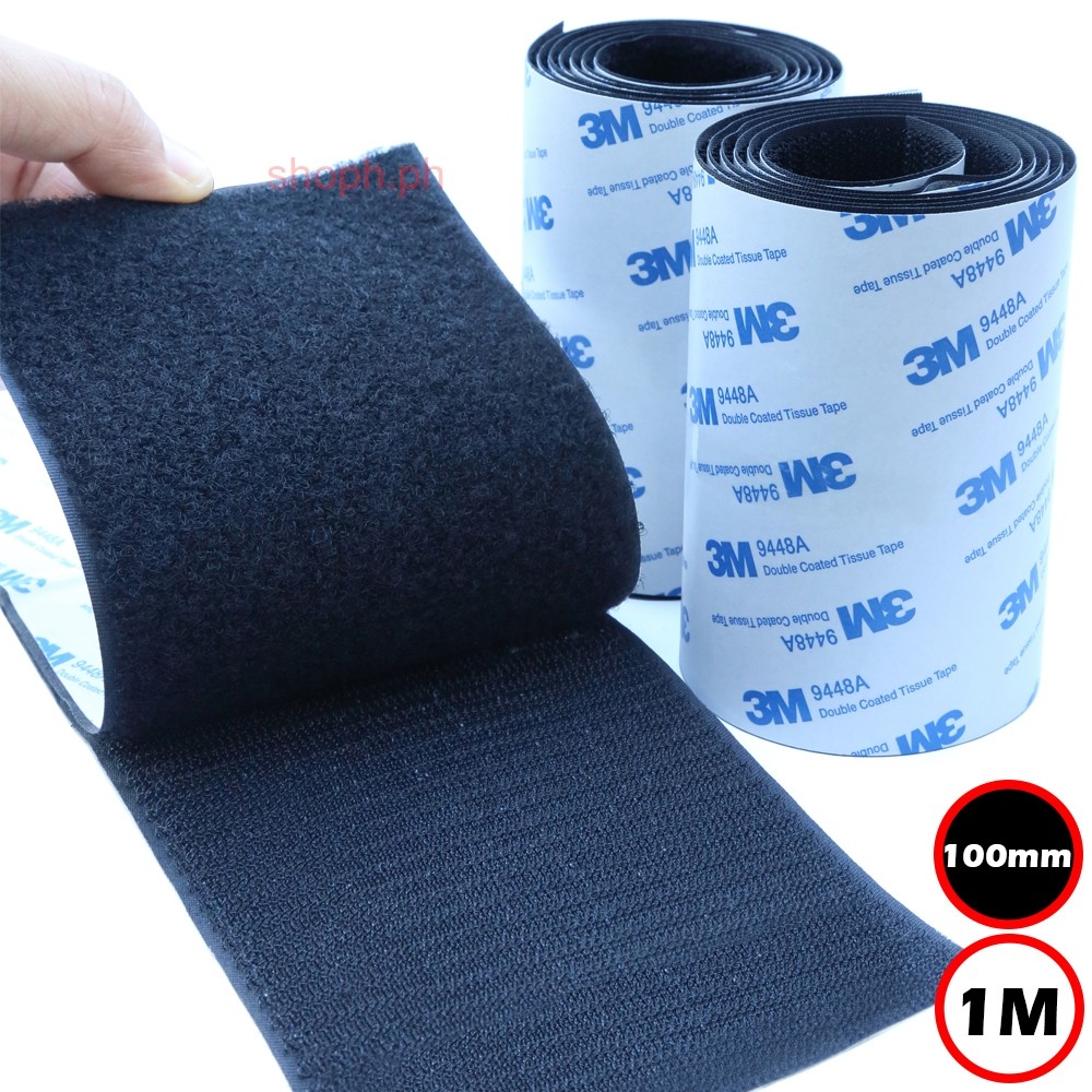 100mm in Width Strong Self Adhesive Velcro Tape DIY Home Liv