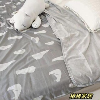 品質保障#雙面冷感毯 冰絲涼毯 涼感蓋毯 夏季兒童薄被 幼兒園午睡毯 推車蓋毯 空調被 夏涼被Wenna