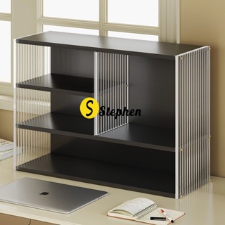 Stephen | 桌麵置物架書架辦公桌收納盒宿捨書桌多層收納櫃桌上多功能分層櫃