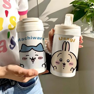 zhen好物⭐chiikawa咖啡杯吉伊卡哇烏薩奇小八二次元週邊304不銹鋼保溫杯