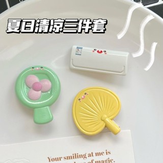 創意夏日風扇髮夾可愛甜美ins少女心劉海夾側邊髮卡卡通頭飾女