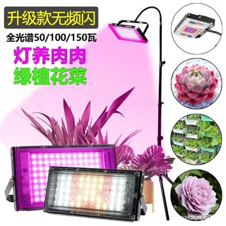 【熱銷出貨】植物燈 LED 50W-150W 植物燈 兩種燈光選擇 仿太陽光 植物生長燈光 多肉植物燈 VE5Y V