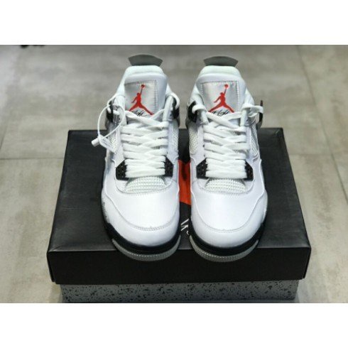 Air Jordan Retro 4 OG Cement 老屁股 AJ4 四代 白水