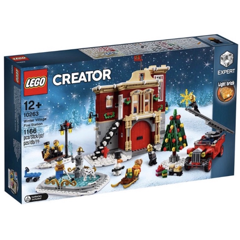 &lt;10263+10267&gt;  LEGO 樂高積木 CREATOR 冬季系列《冬季村莊(Winter Village)》