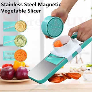 Stainless Steel Magnetic Vegetable Slicer Grater Creative Ma