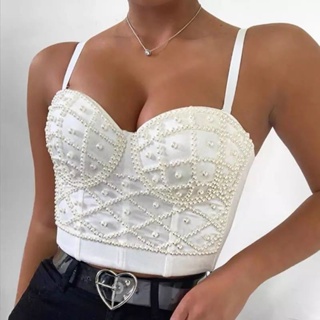 sexy Camisole Top Women Crop Top Party Camisole Female Top