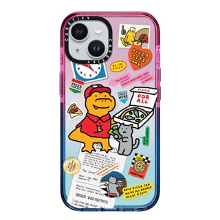 CASETiFY 保護殼 iPhone 15/15 Plus 恐龍披薩外送員 Cutest Pizza Boy