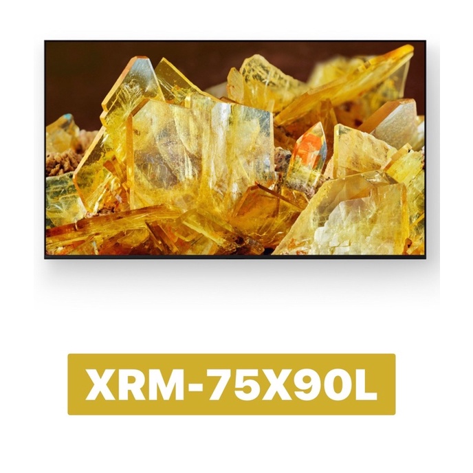 台灣公司貨 SONY索尼 75型 4K HDR LED顯示器XRM-75X90L,75X90L