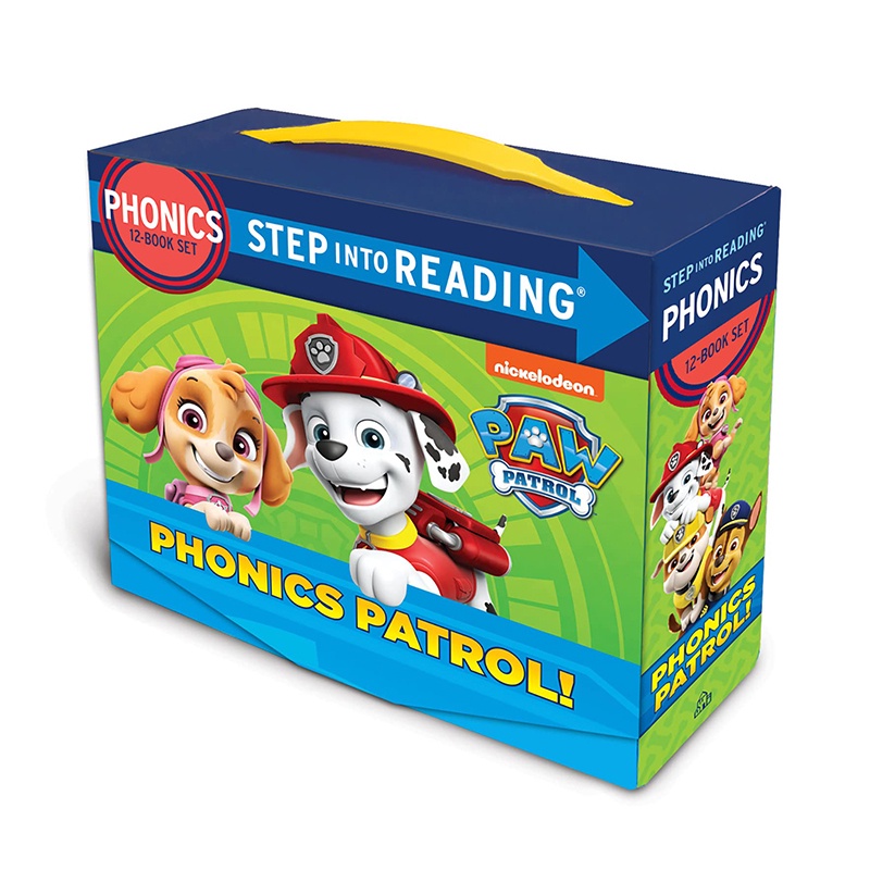 PAW PATROL:PHONICS PATROL/STEP INTO READING/內含12書