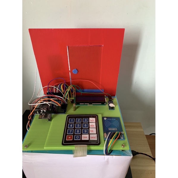 arduino專題 電子專題 大學專題 RFID ESP8266 WIFI控制 智能門鎖
