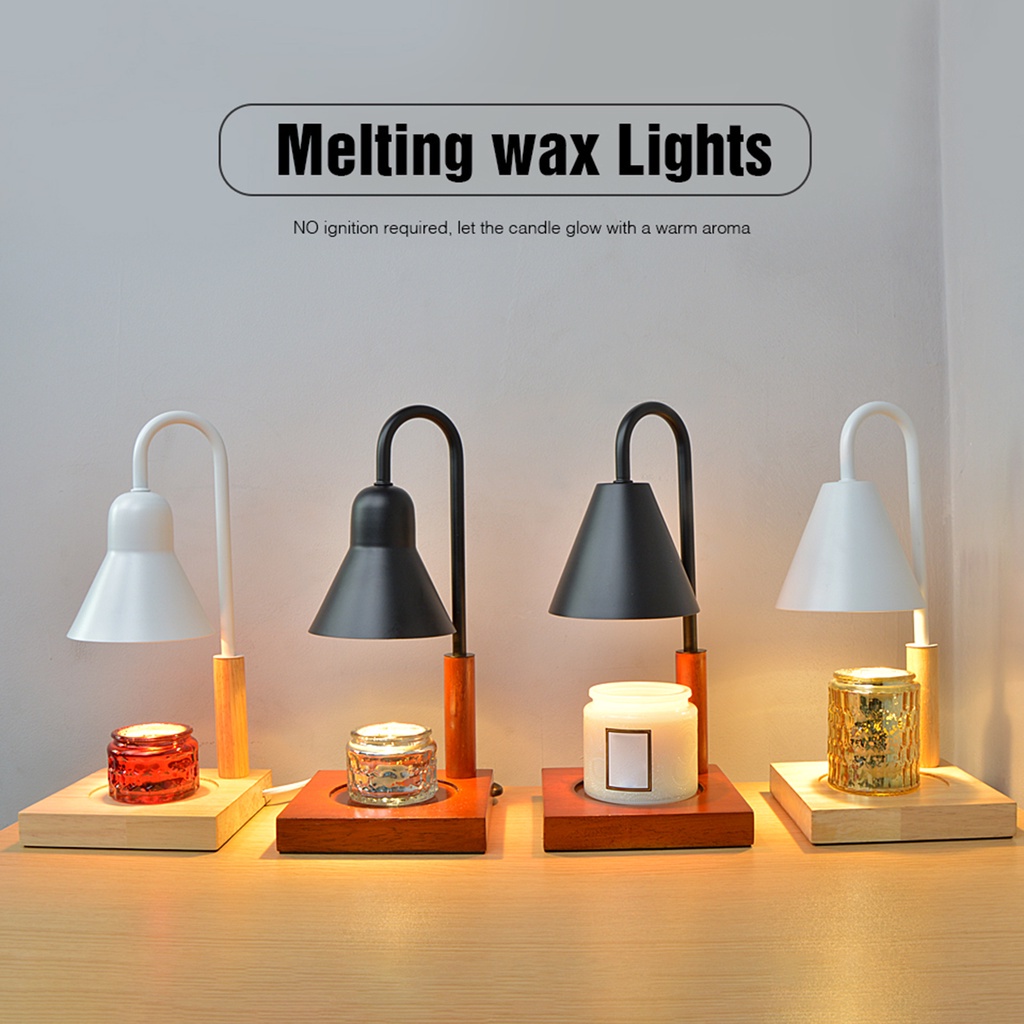 Creative Mini Melting Candle Warmers Lamp Korea Dimming Elec