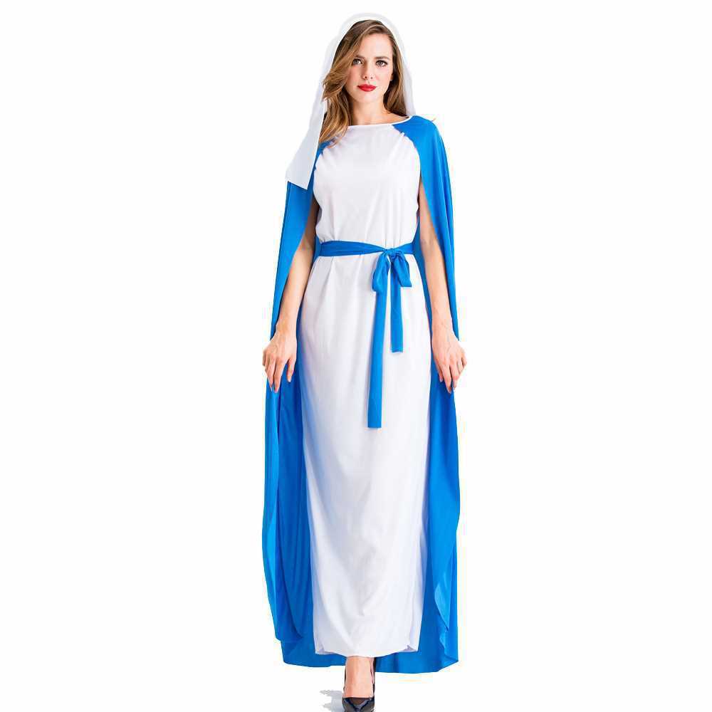 【萬聖節COS服飾】萬聖節服裝阿拉伯聖母瑪利亞化妝舞會cosplay衣服長袍法老戲服裝 YRKK