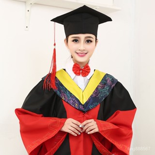 臺灣熱銷~博士服 成人博士學位畢業禮服 文科理科工科軍科農科醫科學位服 XBU8