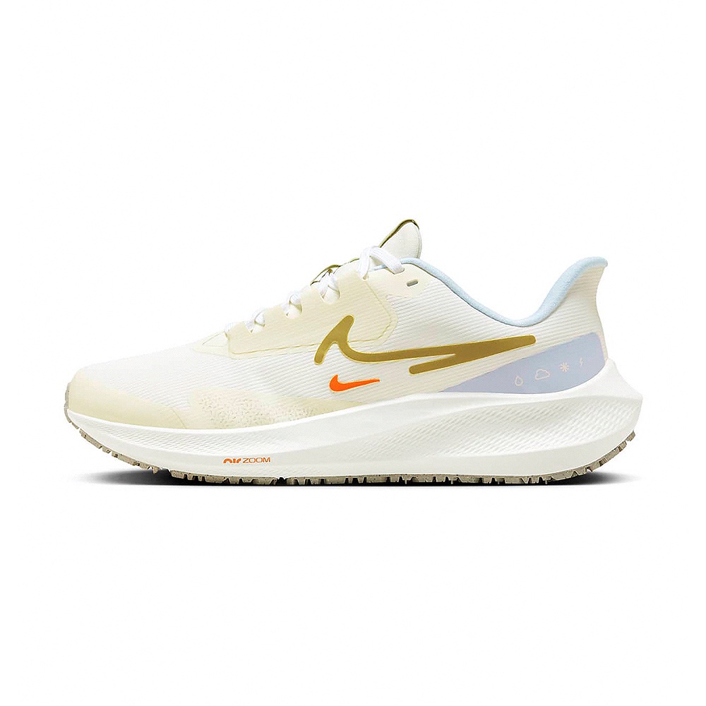 Nike Air Zoom Pegasus Shield 女 米黃藍 防水 經典 訓練 慢跑鞋 FV8112-171