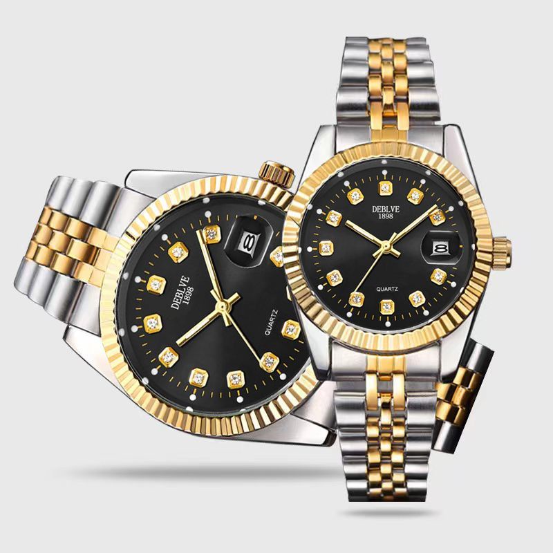 《現貨下單》瑞士高級手錶男女日曆防水夜光男女士全自動機械學生情侶手錶一對手表機械錶古董錶腕錶軍錶手錶指針男表