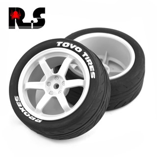 A.RS紅蜘蛛1/10房車輪胎用於Traxxas HSP Tamiya Kyosho遙控車W110塔塔