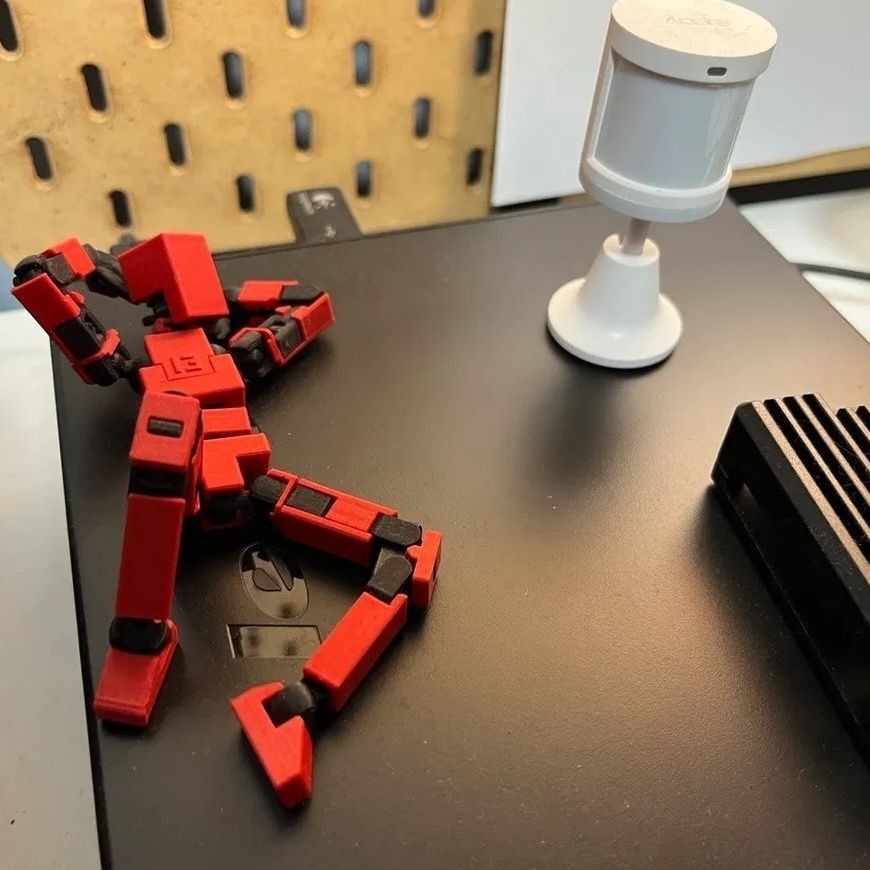 🔥 多關節可動人偶 3D打印 機械人偶 倖運13 關節玩偶 可動關節人偶 桌面玩具 關節人偶 多關節人偶