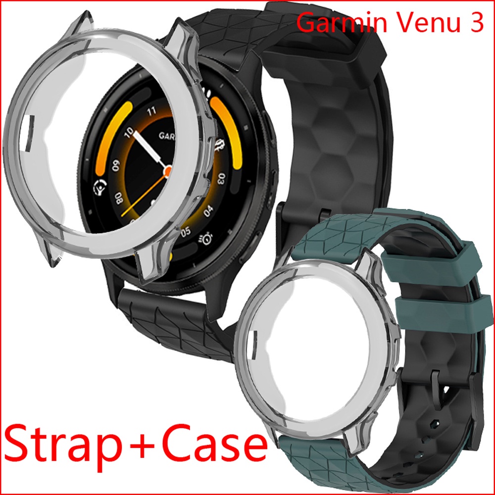 LATAN-Garmin Venu 3 智慧手錶錶帶 屏幕保護 錶殼 保護殼 佳明Garmin Venu3 保護套 屏幕