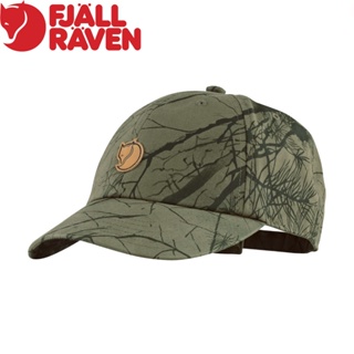 【Fjallraven 小狐狸 Lappland Camo Cap棒球帽《綠迷彩》】F77407/鴨舌帽/遮陽帽