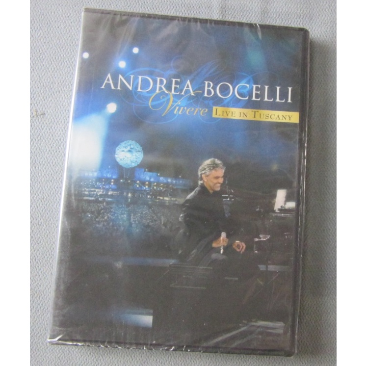 正版未拆DVD+CD~安德烈波伽利 / 生命奇蹟 托斯坎尼演唱會【DVD+CD 限量精裝盤】