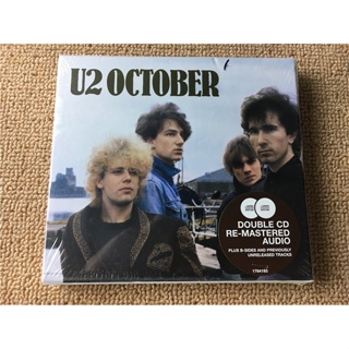 正版2CD《U2合唱團》十月 雙碟紀念盤／U2 October 2CD全 新未拆