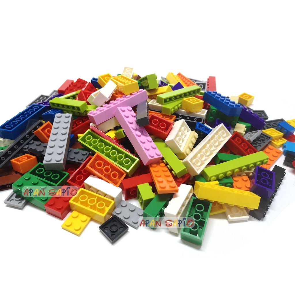 散裝積木 積木零件 DIY 弧面2x2 積木小顆粒散裝 每袋80個 玩具零件磚兼容樂高6215