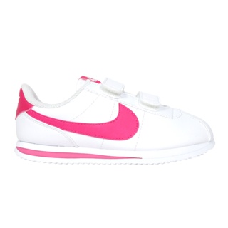 NIKE CORTEZ BASIC SL (PSV) 女中童運動休閒鞋(「904767-109」 白桃紅