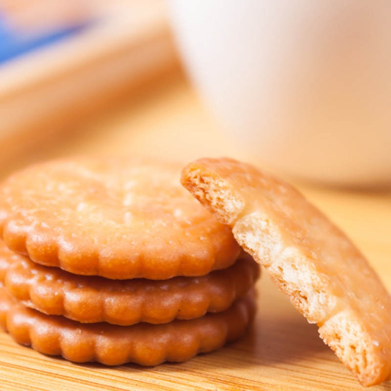 日本進口食品 野村經典藍袋  便利店熱賣 網紅小圓餅幹 辦公室解饞小零食 120g