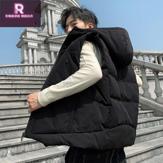 羽絨棉馬甲 男士冬季大碼外套 青年韓版加厚 潮流背心馬甲男 男裝上衣 男裝外套 羽絨外套 保暖背心 羽絨背心 外搭背心