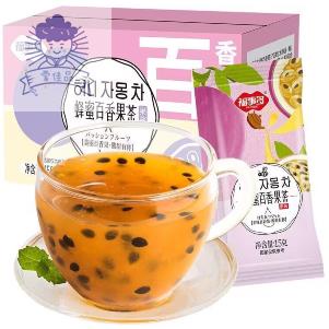 愛佳品 蜂蜜百香果醬茶 15g/包 沖泡水喝 低卡飲品果醬 獨立小包裝