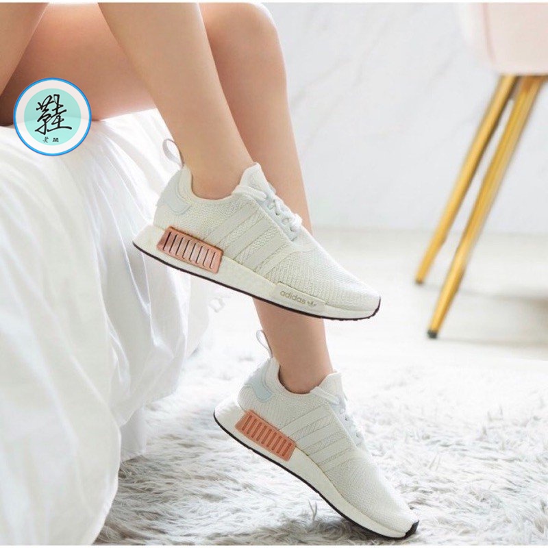 Adidas NMD R1 白粉 玫瑰金 休閒鞋 EE5173