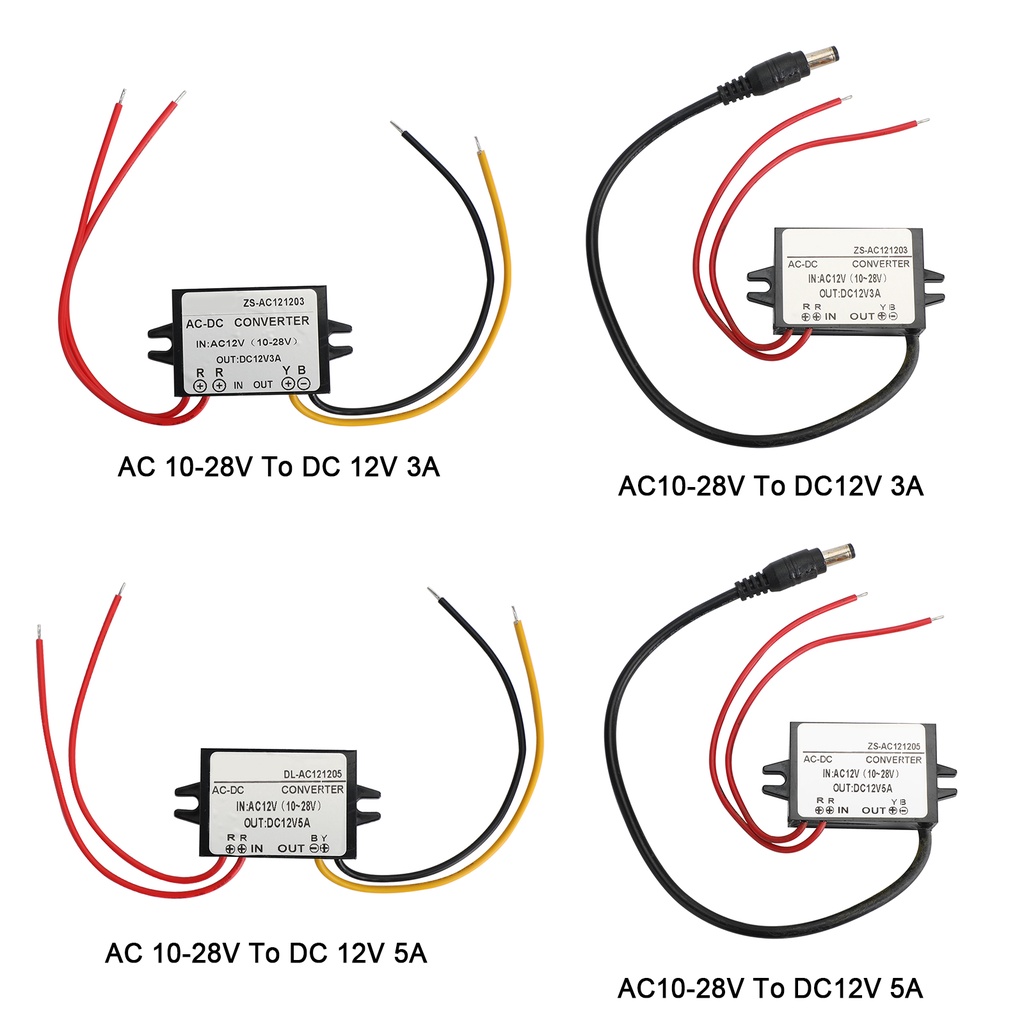 AC 10-28V 至 DC 12V 降壓轉換器 AC-DC 電源供應-極限超快感