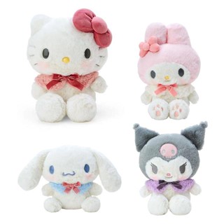 【現貨】小禮堂 三麗鷗 絨毛玩偶娃娃 (斗篷款) Kitty 美樂蒂 酷洛米