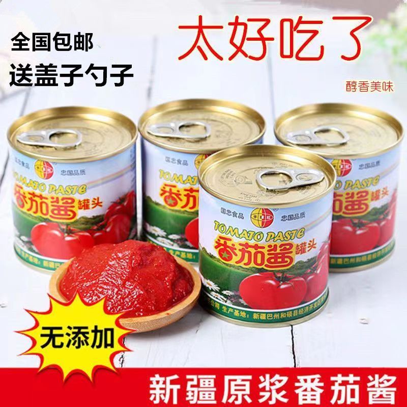 濃縮原漿 純番茄醬 新疆 半球紅 大疆豐德 傢庭裝 無添加糖 兒童 小包裝