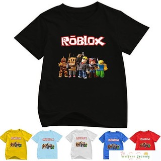**免運** 童裝 短袖T卹 ROBLOX 兒童短袖 嬰兒衣服 T卹 男孩女孩 短袖上衣🔥F