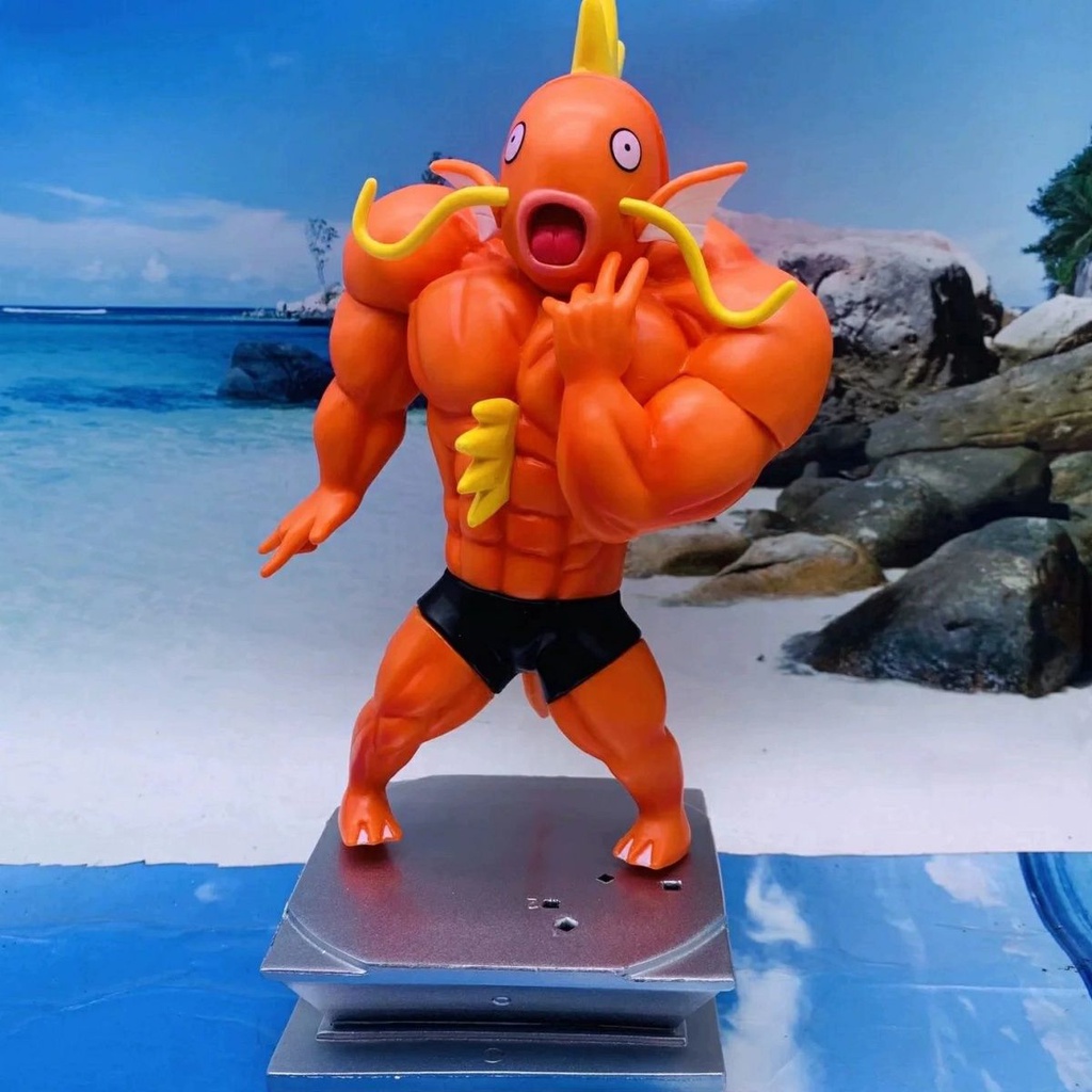 神奇寶貝 口袋妖怪 肌肉猛男系列 GK 鯉魚王 模型 擺件 盒裝 手辦