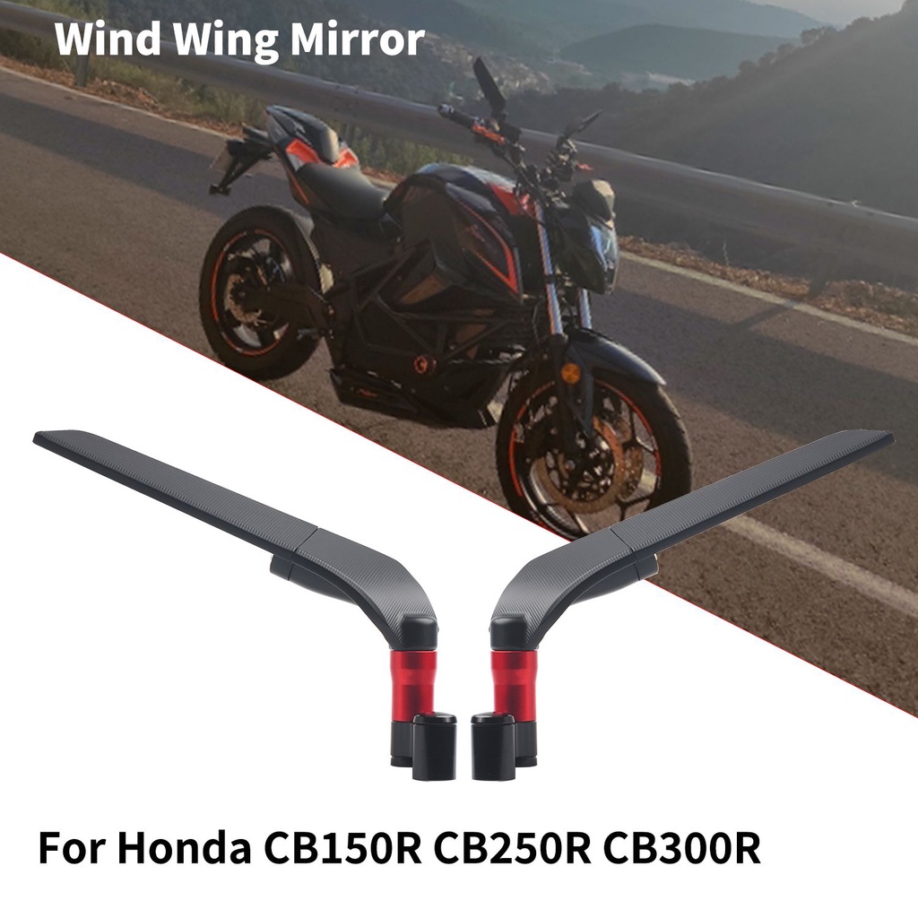 適用 CB150R CB250R CB300R CB500R CBR CB650R 改裝 定風翼後照鏡 倒車鏡 後照鏡
