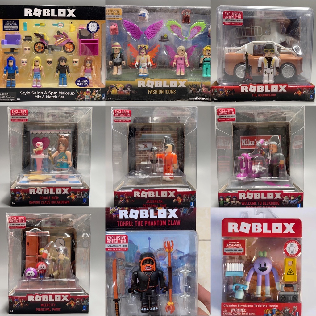 ROBLOX 正版羅布樂思3寸人偶Roblox虛擬我的世界可動手辦公仔模型玩具