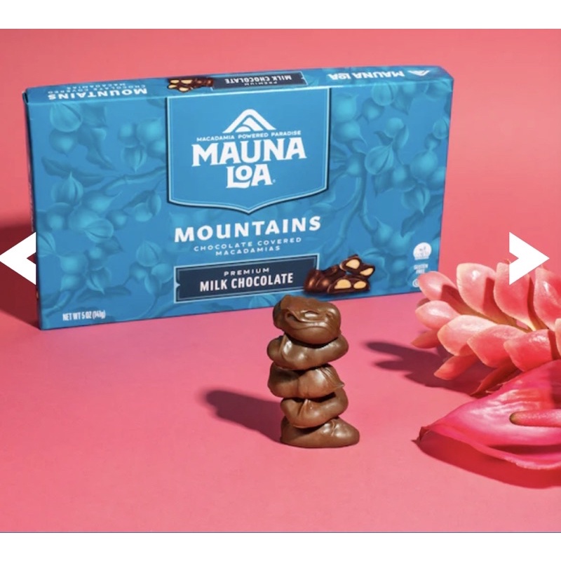 最新 Mauna Loa 藍色經典夏威夷果仁牛奶巧克力