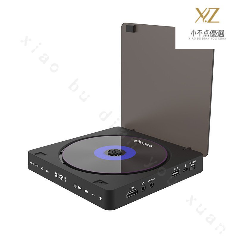 【台灣現貨】 dvd播放器 傢用 cd vcd DVD播放器 2023最新款 便攜式迷你usb mp3 mp4 00