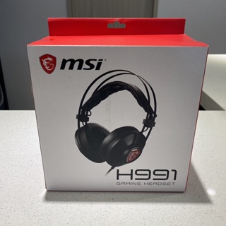 MSI 微星 電競耳機 H991 有線耳機 全新公司貨
