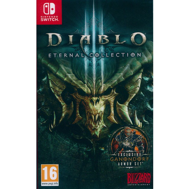 【SWITCH】暗黑破壞神 3：永恆之戰版 DIABLO III 《中文版》數位版