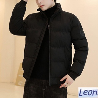 【Leon】 棉服男 外套男 羽絨棉服冬季加厚棉衣男新款潮褂子休閑青年外套潮流百搭棉襖上衣