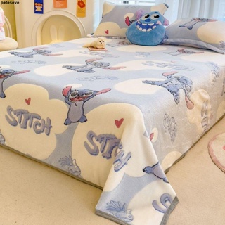 床單被套✨加絨床單單件雪花絨毛毯牛奶法蘭絨毯被單冬季加厚款單雙人三件套