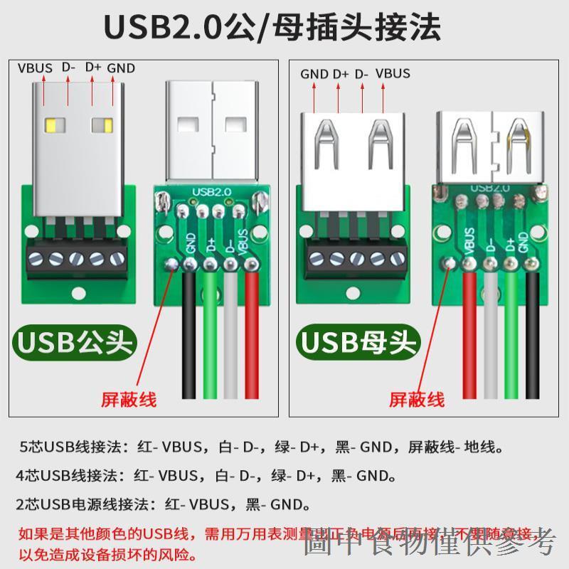 熱銷炬信USB免焊接頭金屬殼手機快充線USB免焊插頭USB公頭DIY接線端子