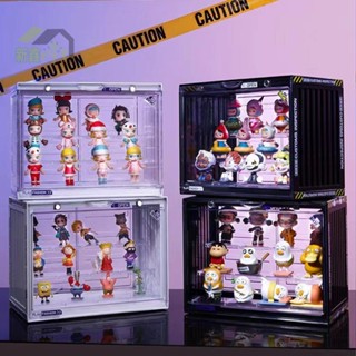 集裝箱盲盒收納盒泡泡瑪特手辦展示盒積木模型兒童玩具公仔展示架 公仔展示盒 盲盒收納 展示架 公仔收納展示架 展示收納