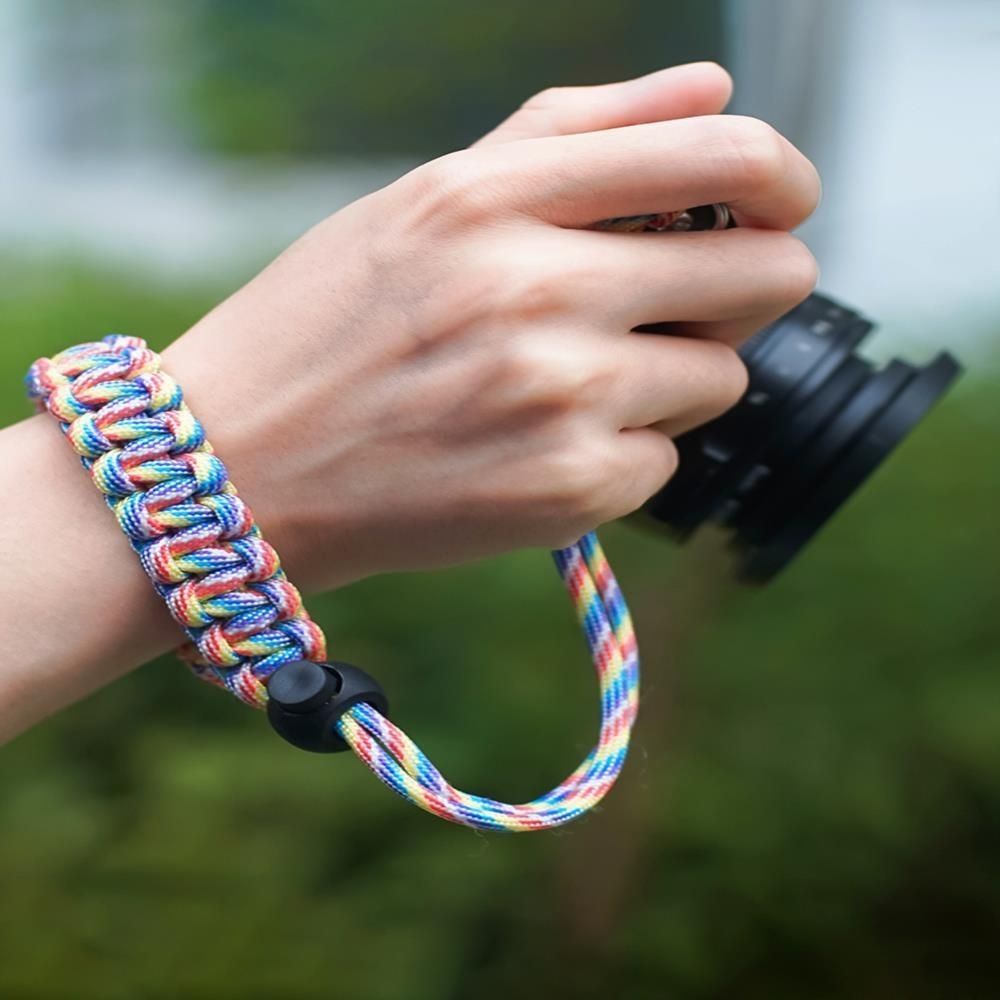 相機 配件 手工編織手繩適用佳能/富士/索尼微單反相機手腕帶相機繩