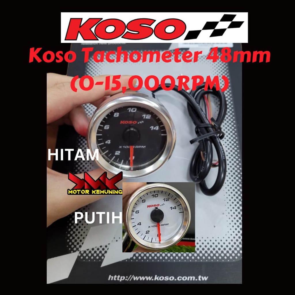 台灣熱賣Koso RPM 表 KOSO 轉速表 48MM RPM 表轉速表 LC 135LC LC135 LAGENDA